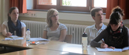 Zahlreiche Besucher auf der Informationsveranstaltung  des Master-Studienganges Soziale Arbeit im in