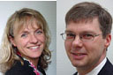 Prof. Dr. Annette Probst und Prof. Dr. Wolfgang Vi&ouml;l sind vom HAWK-Senat zu Vizepr&auml;sidente