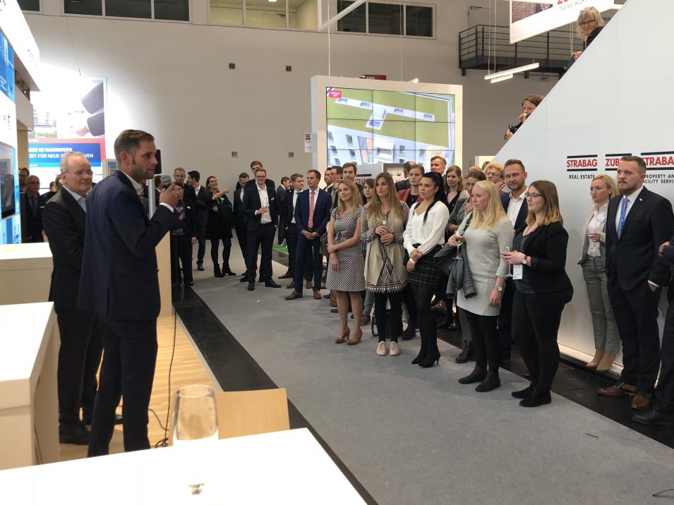 Alumni-Treffen auf der Expo Real 2018.